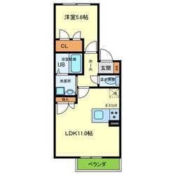 メゾンブランシェの物件間取画像